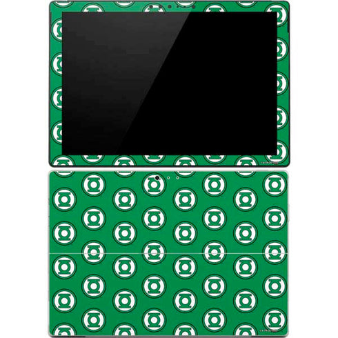 DC Comics Green Lantern Logo Pattern Surface Pro 4 Skin